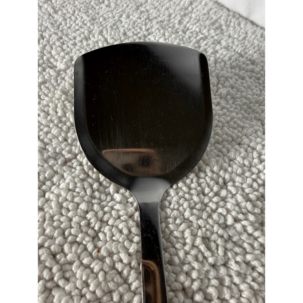 Stainless Steel Wok Spatula Silver Gold Tone Long Handle Stir Fry Shovel‎ 13.75" - Picture 3 of 8